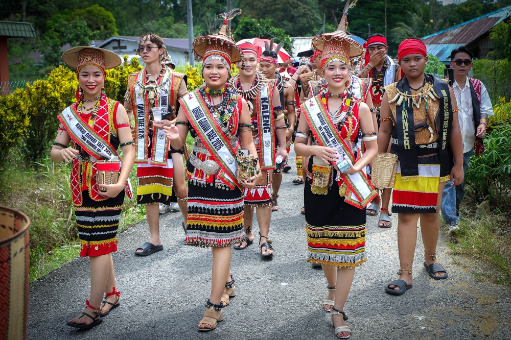 Serian Bidayuh community keeps Gawai Dayak parade alive for 56 years as three generations take part in Kampung Taee celebration