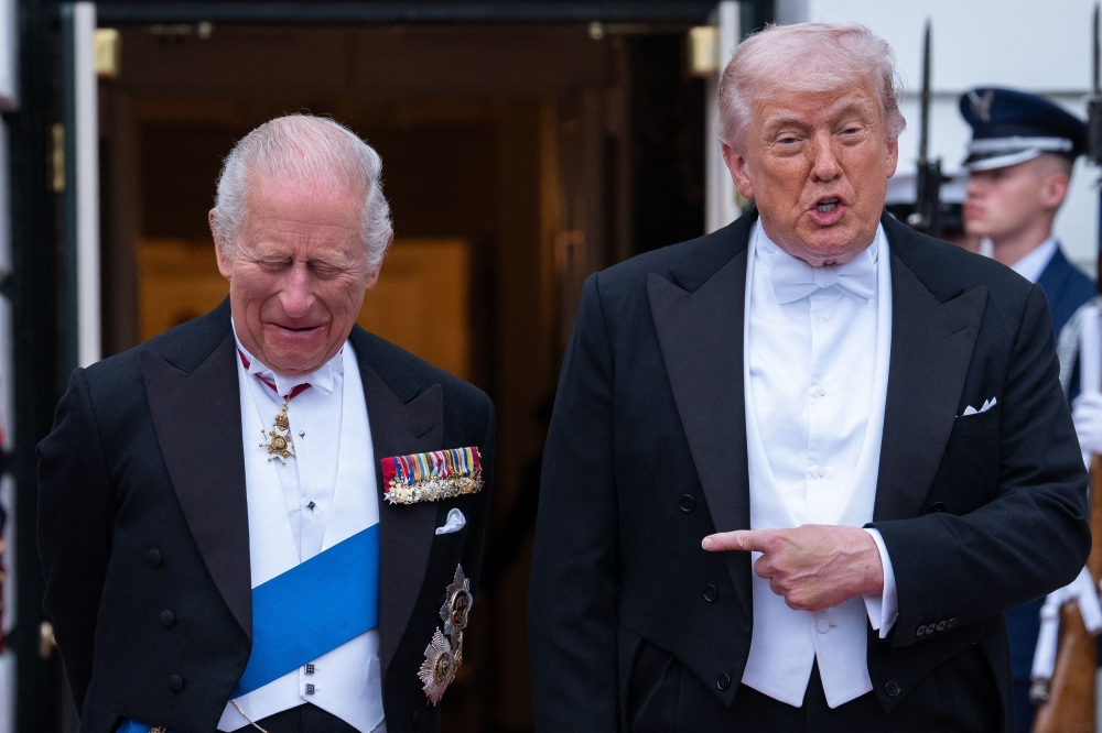 White House hails ‘Two Kings’ as Trump hosts UK’s Charles III