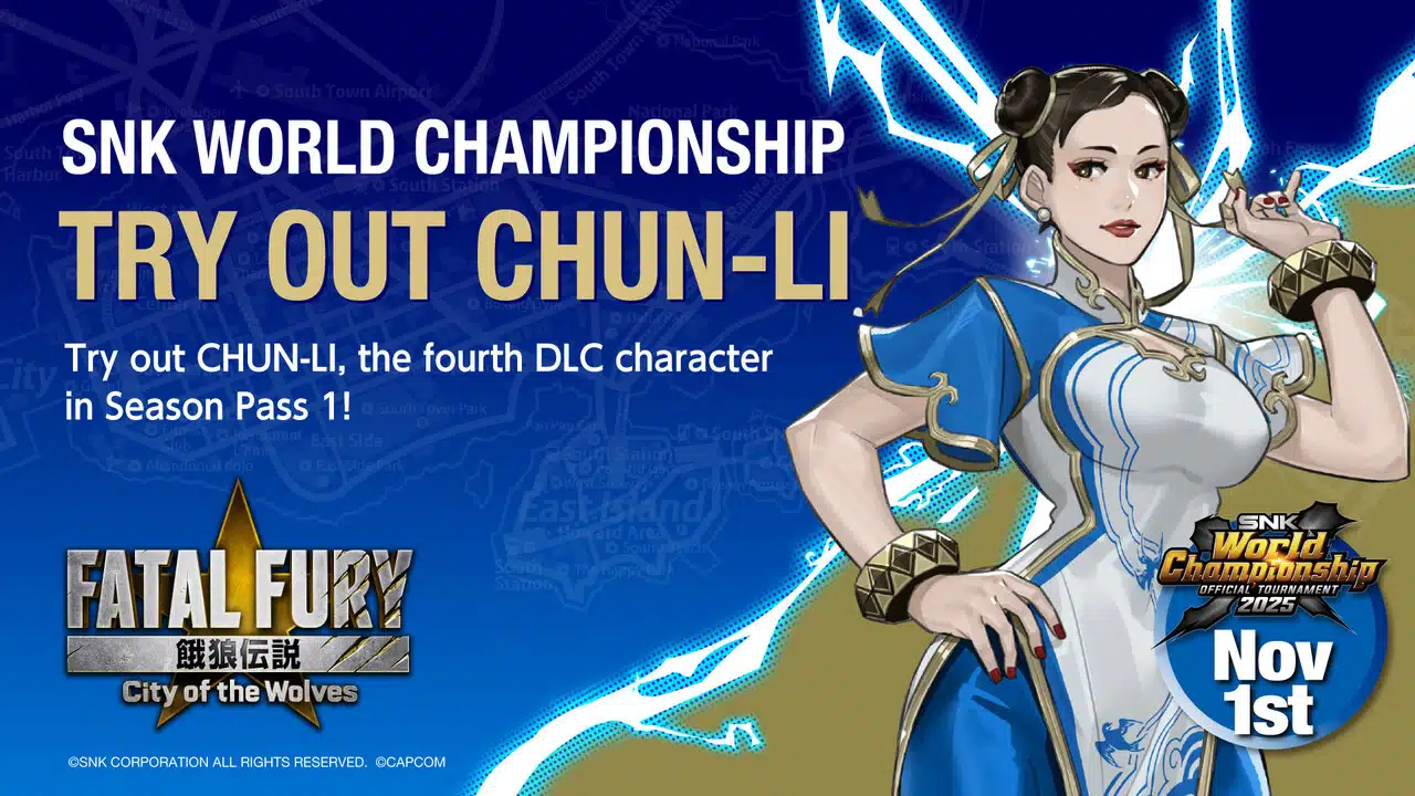 FATAL FURY announces Street Fighter Chun-Li DLC demo at SNK World Championship