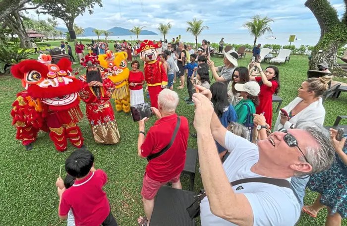 A festive escape for China tourists