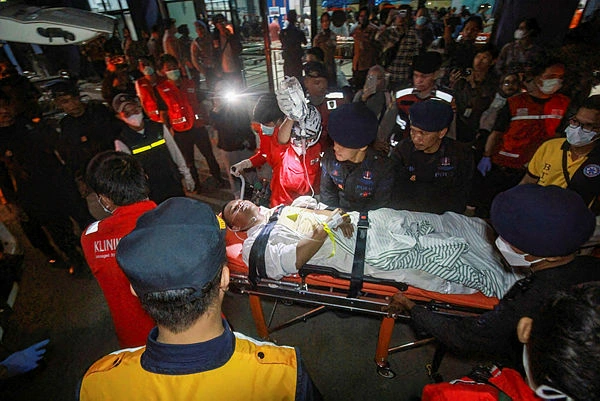 Indonesia says six killed, 129 missing after ferry capsizes off Java