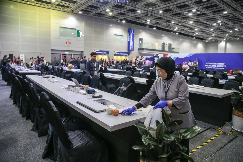 Behind the shine: The janitors who kept the Asean Summit smelling clean and running smoothly