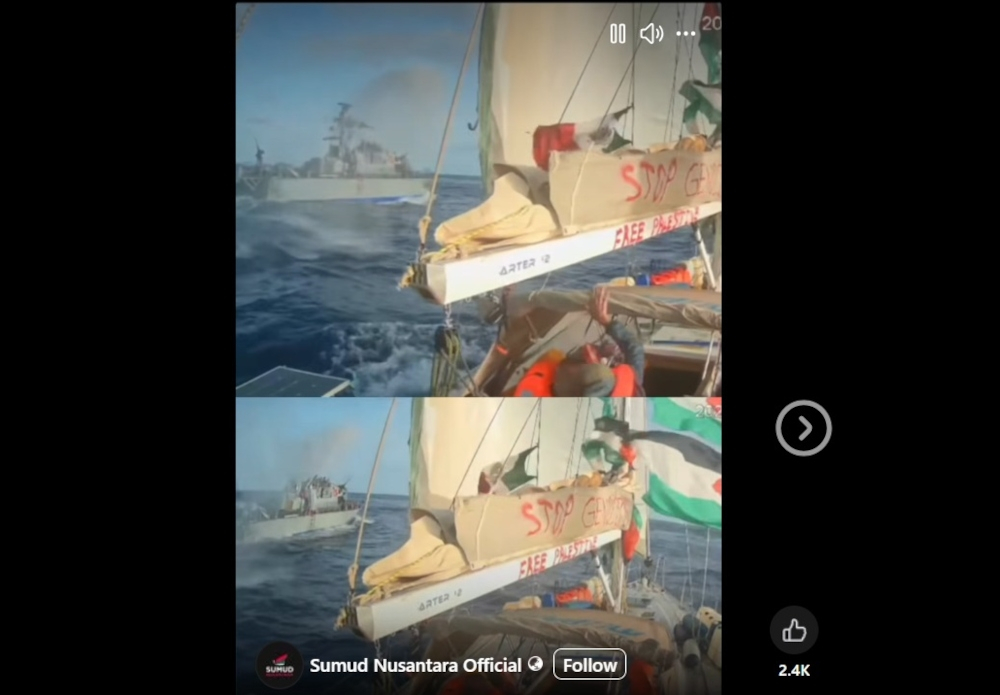 SNCC confirms all 10 Gaza flotilla vessels intercepted by Israeli forces