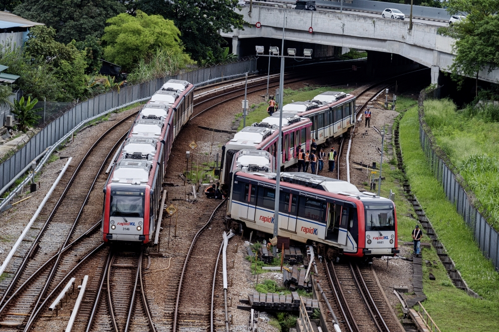 APAD probes LRT derailment near Chan Sow Lin, demands full report from Rapid KL