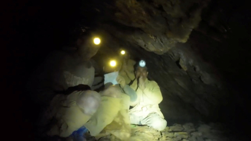 International specialist divers join ‘extremely challenging’ rescue bid for seven trapped in Laos cave
