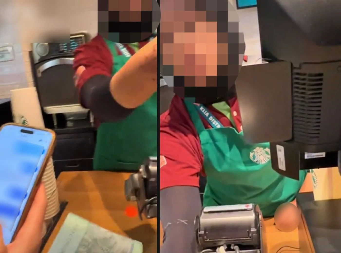 #NSTviral: Starbucks barista dismissed after calling customers 'bodoh' at KLIA2