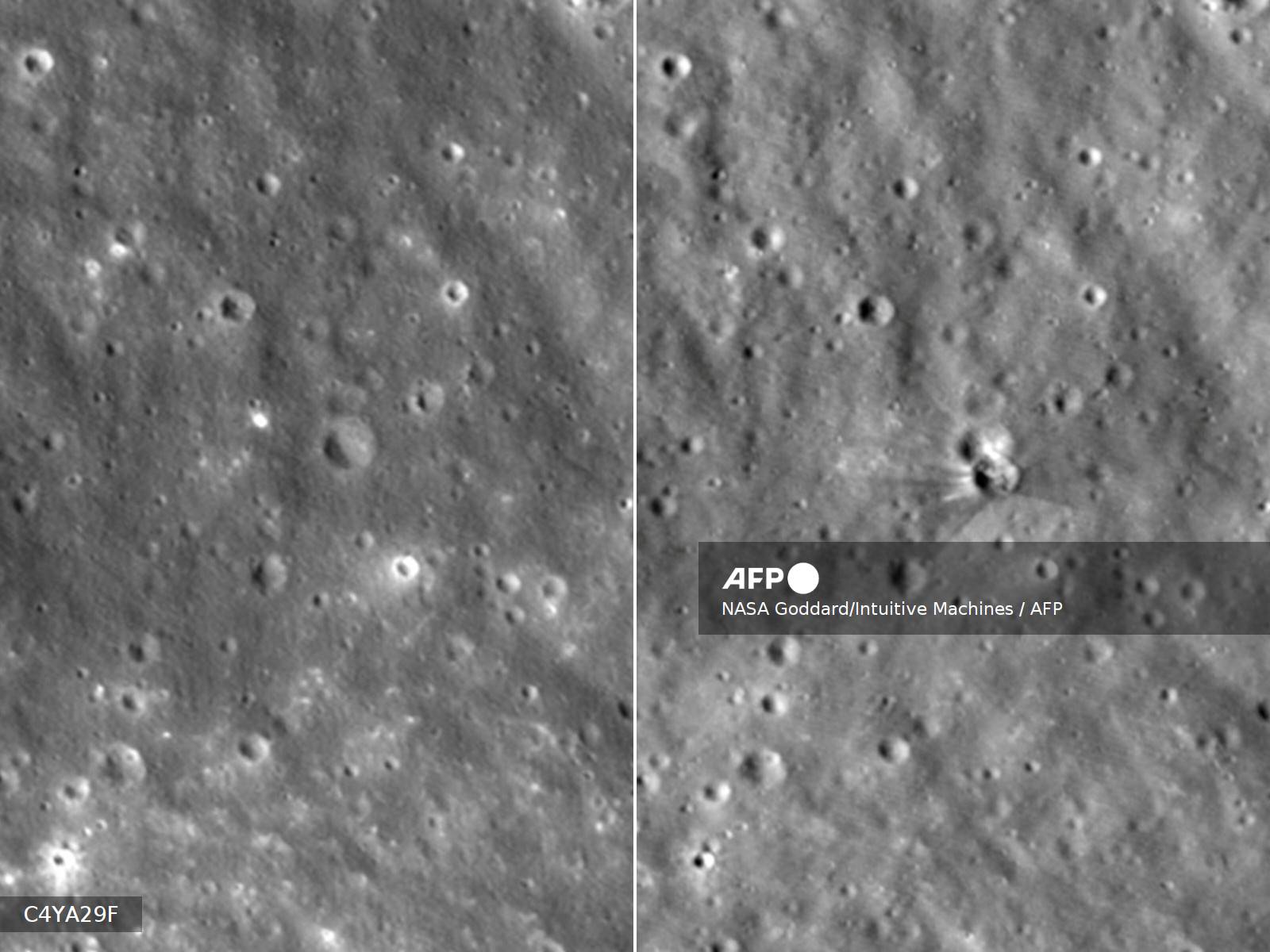 NASA Reveals crater left by SpaceX rocket crash on Moon