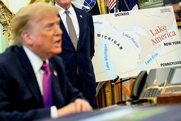 Trump renames Lake Ontario to ‘Lake America’ amid trade war