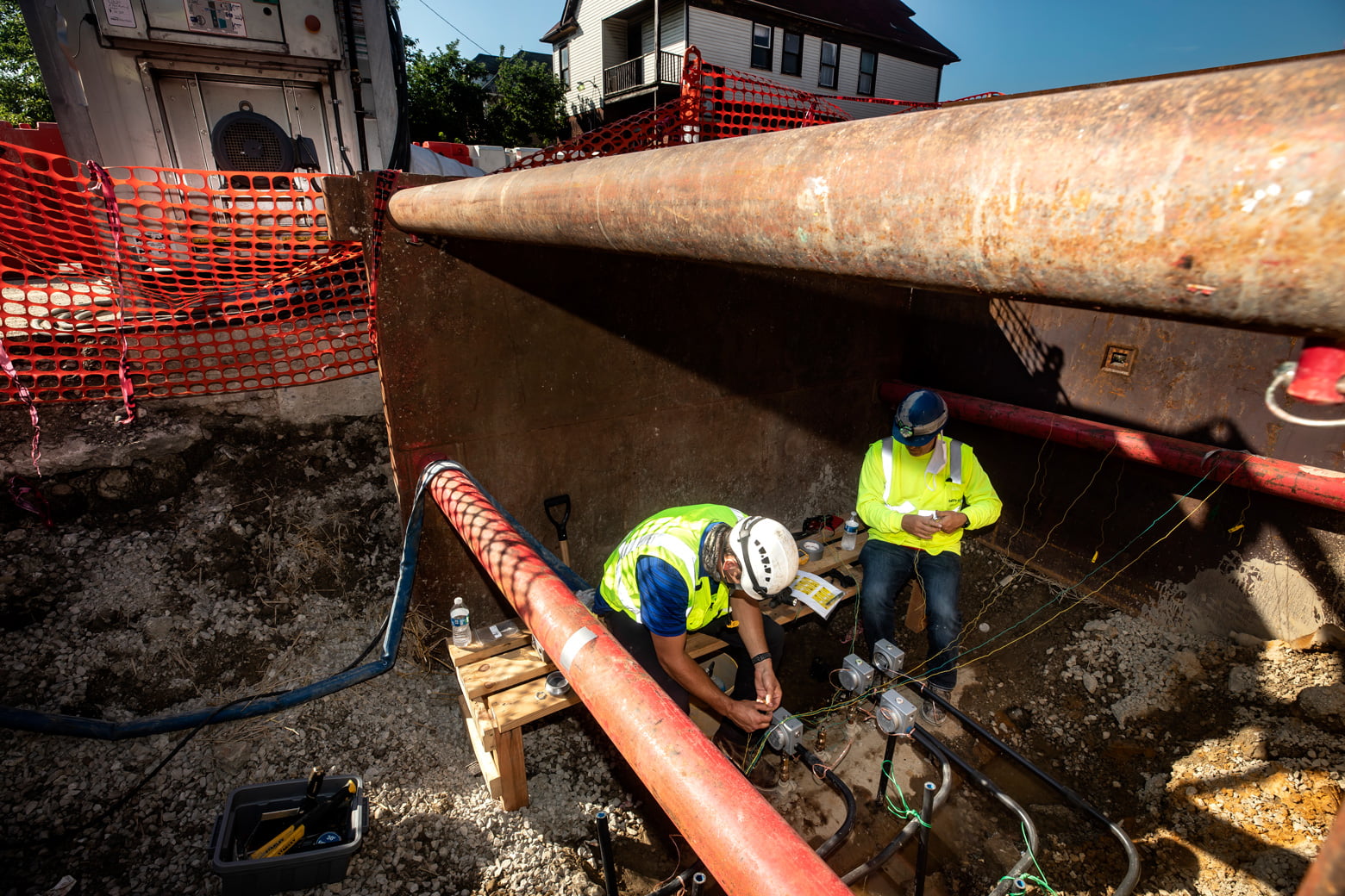New tech solutions applied to old water pipes